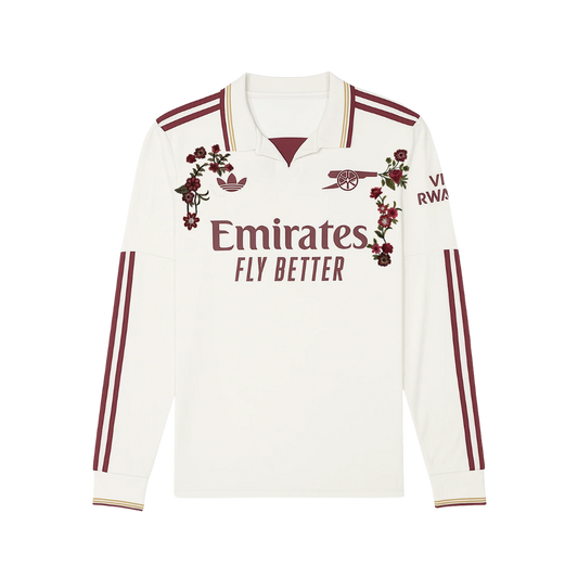 MAILLOT ARSENAL BRODÉ MANCHE LONGUE