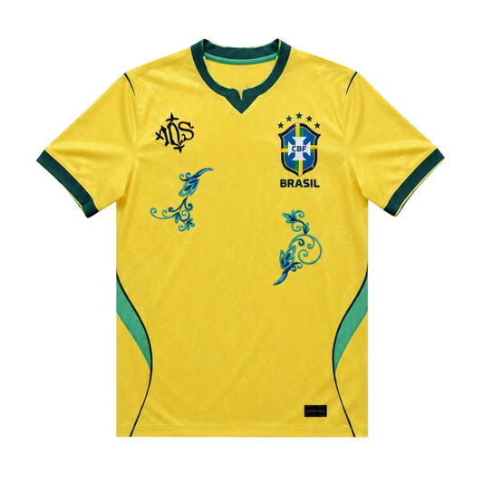 Maillot Brésil Brodé CDM 2026