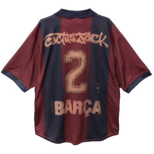 BARCELONA 2000/01 HOME SKELETON JERSEY