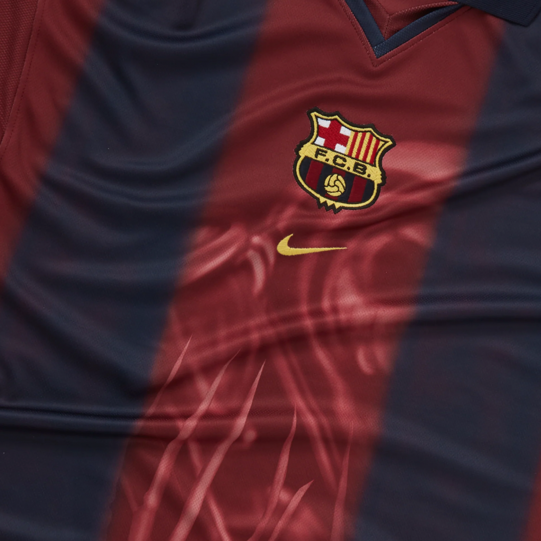 BARCELONA 2000/01 HOME SKELETON JERSEY