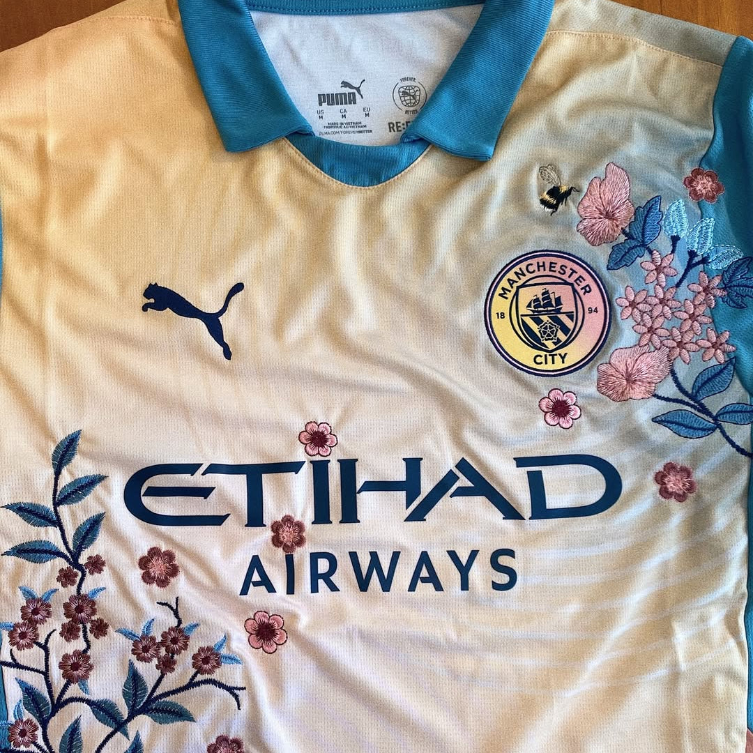 MAILLOT MANCHESTER CITY BRODÉ