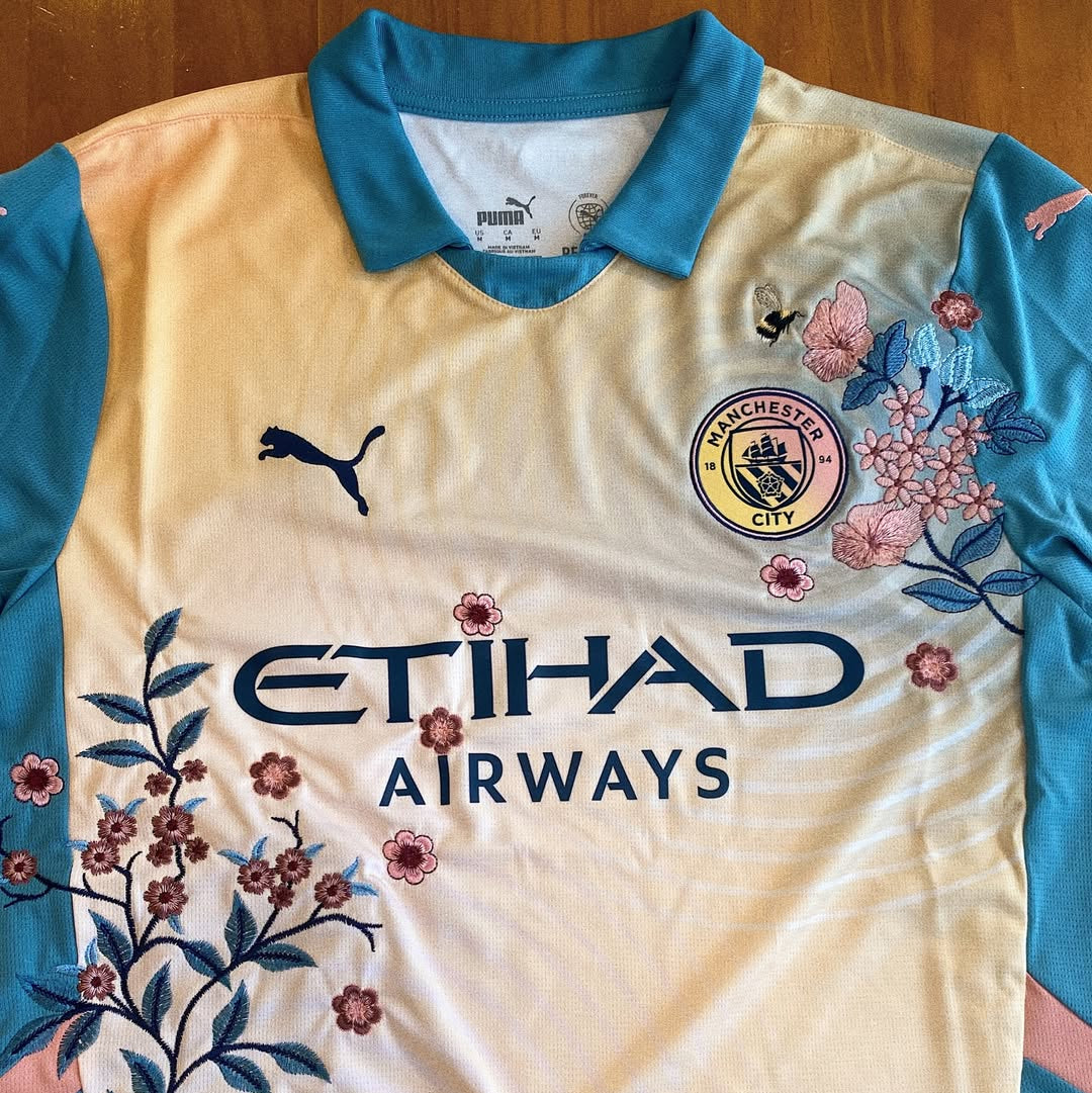 MAILLOT MANCHESTER CITY BRODÉ