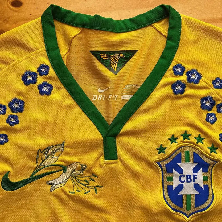MAILLOT BRAZIL CUSTOM BRODÉ