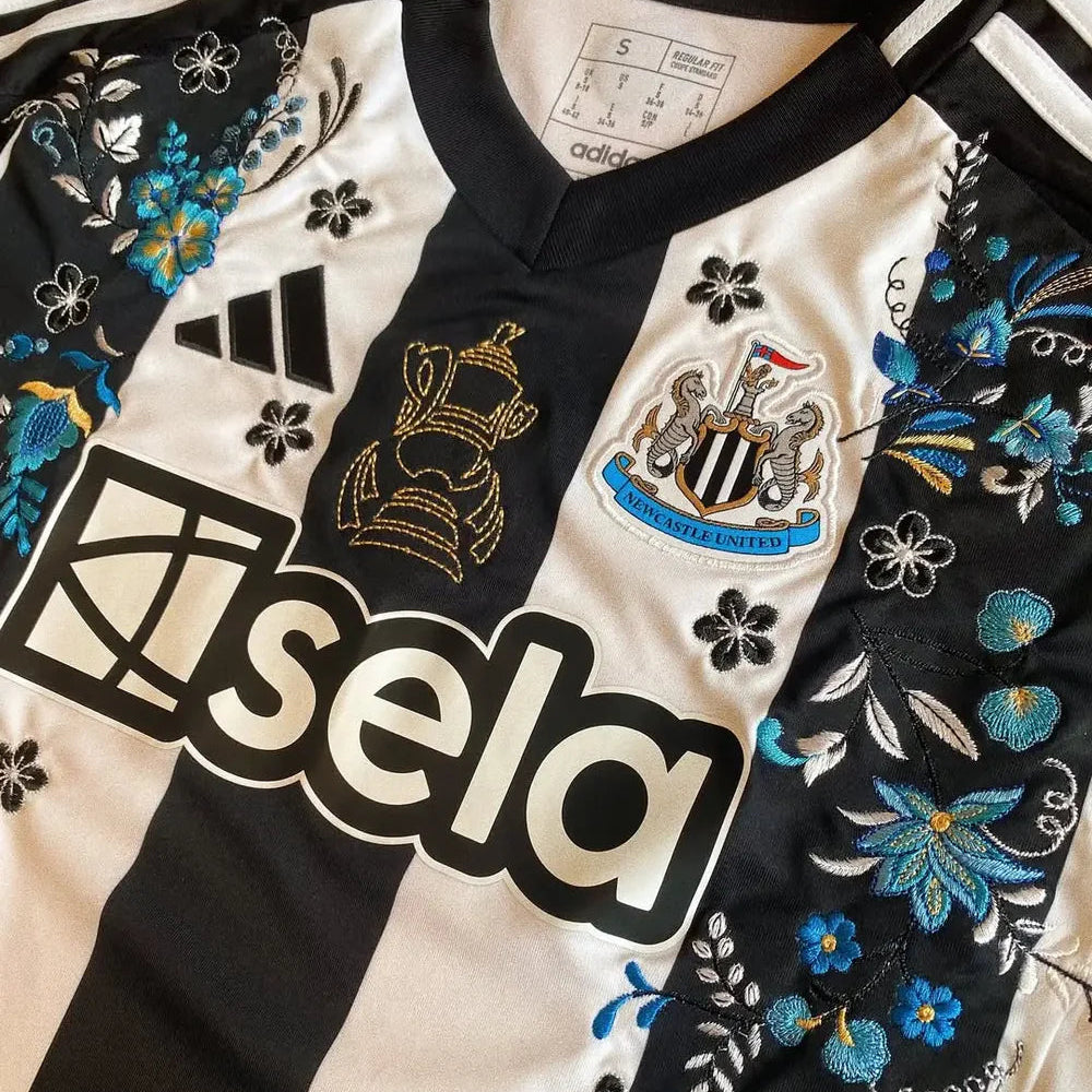 MAILLOT NEWCASTLE CUSTOM BRODÉ